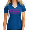 Sport Tek Women's Side Blocked Micropique Sport Wick ® Polo Thumbnail