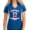 Sport Tek Women's Side Blocked Micropique Sport Wick ® Polo Thumbnail