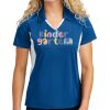 Sport Tek Women's Side Blocked Micropique Sport Wick ® Polo Thumbnail