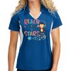 Sport Tek Women's Side Blocked Micropique Sport Wick ® Polo Thumbnail