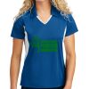 Sport Tek Women's Side Blocked Micropique Sport Wick ® Polo Thumbnail
