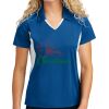 Sport Tek Women's Side Blocked Micropique Sport Wick ® Polo Thumbnail